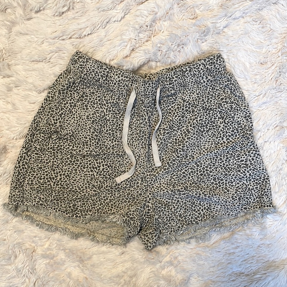 Leopard Print Shorts